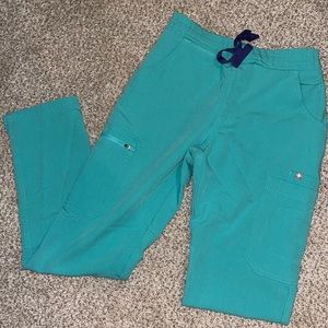 FIGS Petite Skinny Scrub Pants - XS - Petite / Surgical Green